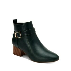 Charter Club Womens Katiaa Faux Leather Buckle Ankle BootsSize 7M, Color…